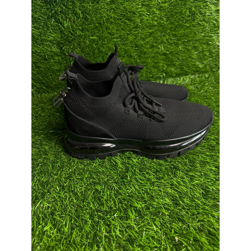 Carvela Black Knit Sock Sneakers Chunky Sole Size 38 (7.5)